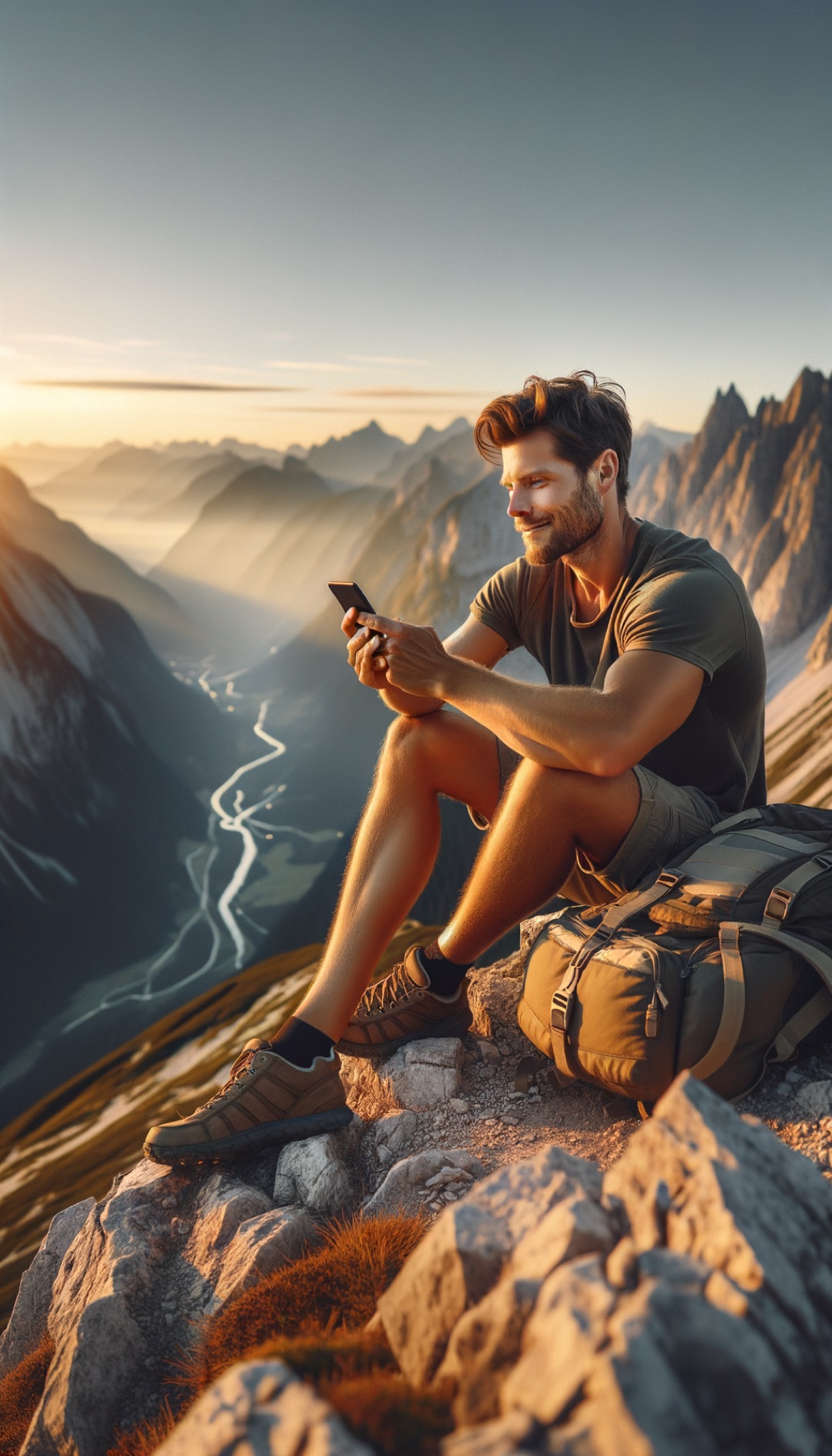 Person using their phone